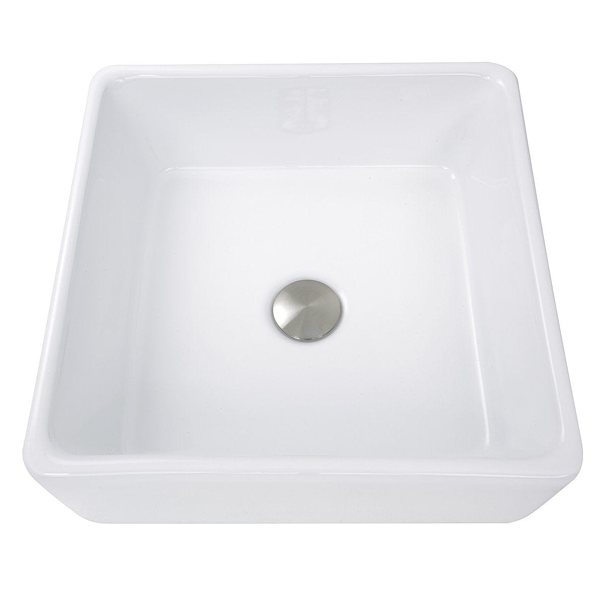 Nantucket Square White Vessel Sink - NSV107A - Manor House Sinks