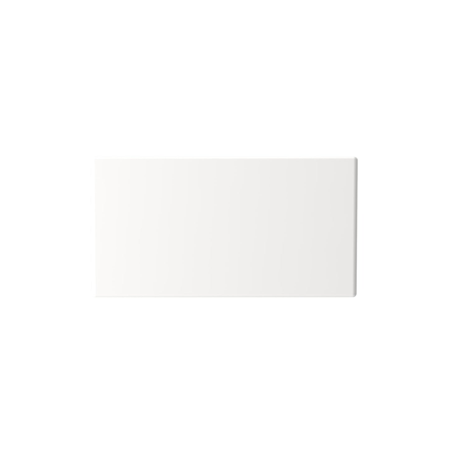 BOCCHI CONTEMPO 36" Fireclay Farmhouse Double Bowl Kitchen Sink with Protective Bottom Grid and Strainer, white finish.