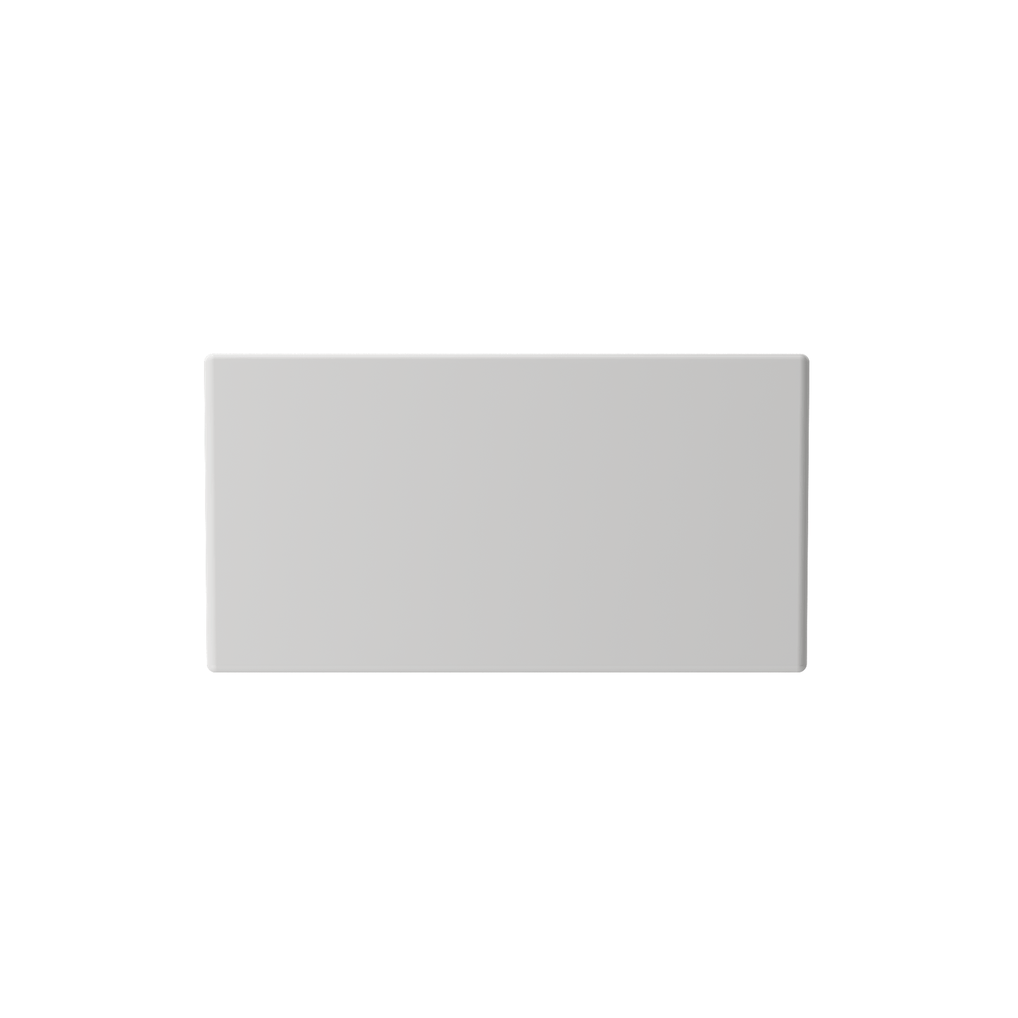 BOCCHI Contempo 36" fireclay farmhouse sink in White, top view of the bowl