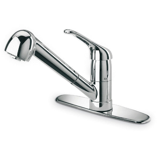 LATOSCANA Dante Single Handle Pull-Out Spray Kitchen Faucet