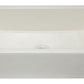 ALFI 33" Biscuit Smooth Apron Solid Thick Wall Fireclay Single Bowl Farm Sink AB3318SB-B