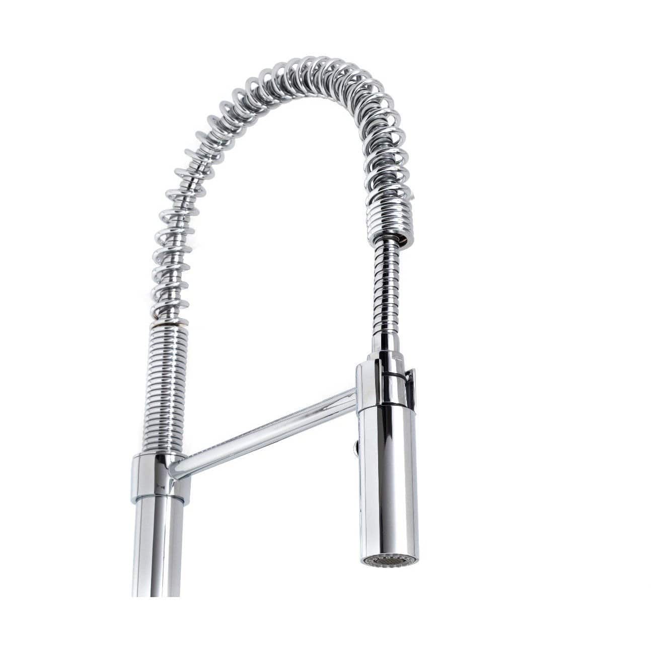 ZLINE Sierra Kitchen Faucet with spring-loaded spray wand for professional-grade performance and European craftsmanship