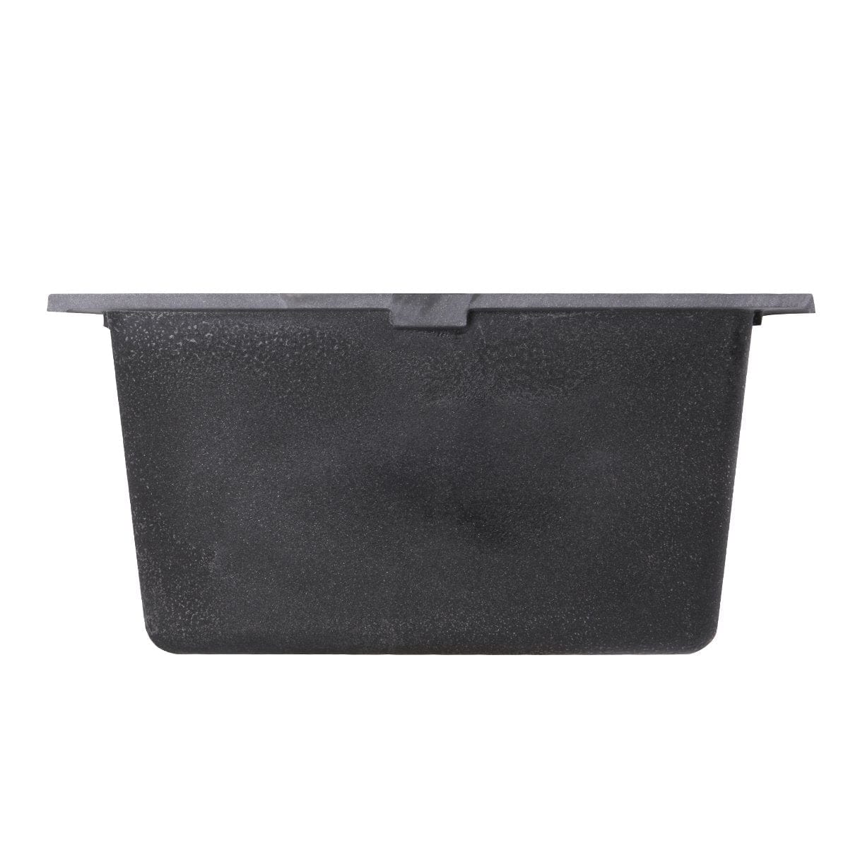 Striking Black Bar Sink - Nantucket 17" Undermount for Bold Entertaining in a deep black finish.