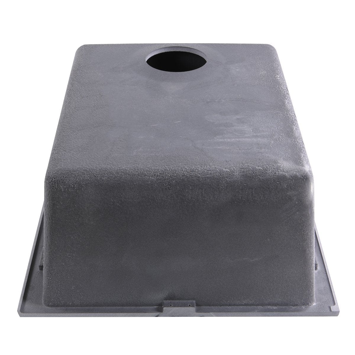 Front view of Modern Titanium Bar Sink - 17" Nantucket Undermount for Contemporary Spaces