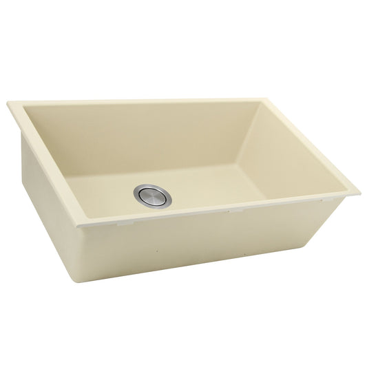 Nantucket 33" Undermount Granite Composite Sink in Sand - PR3320-S-UM