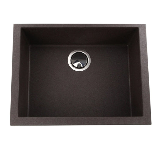 Nantucket's Cozy Brown Kitchen Sink - Small Undermount Design, rich brown finish, perfect for small kitchens.