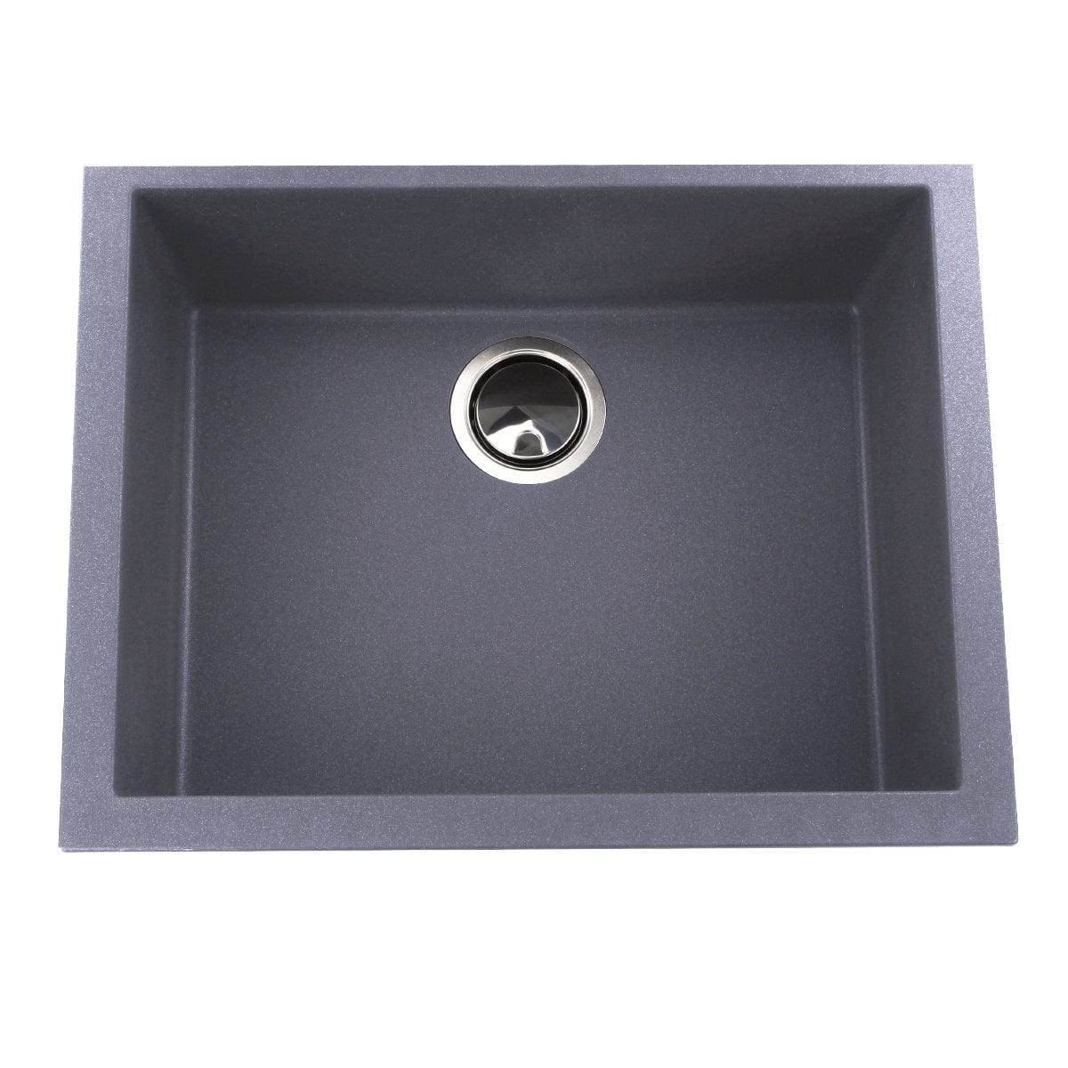 Nantucket Small Single Bowl Undermount Granite Composite Titanium - PR2418-TI