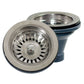 Nantucket Basket Strainer Kitchen Drain for Fireclay Sinks - NS35L-EXT