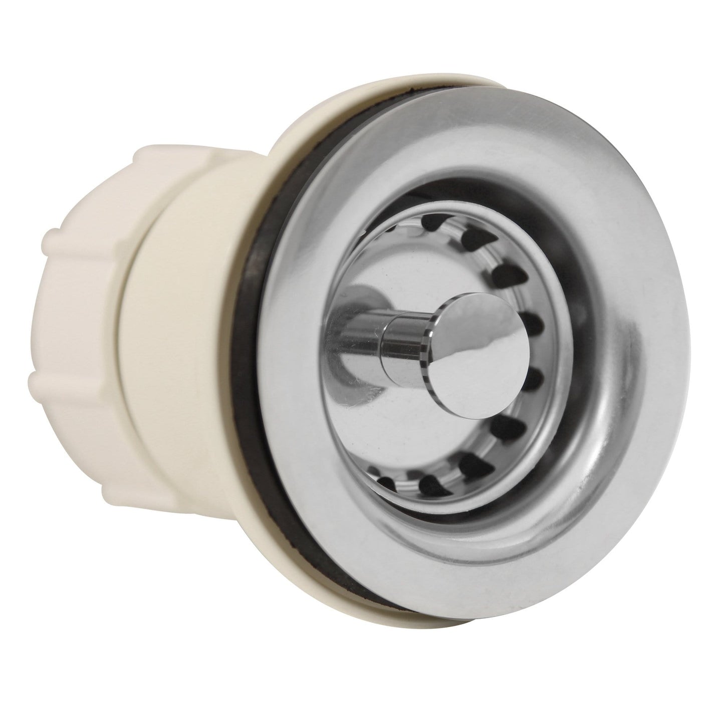 Nantucket Junior Duo Bar Sink Drain In Stainless Steel - NS-403SS, featuring durable 304 stainless steel design.