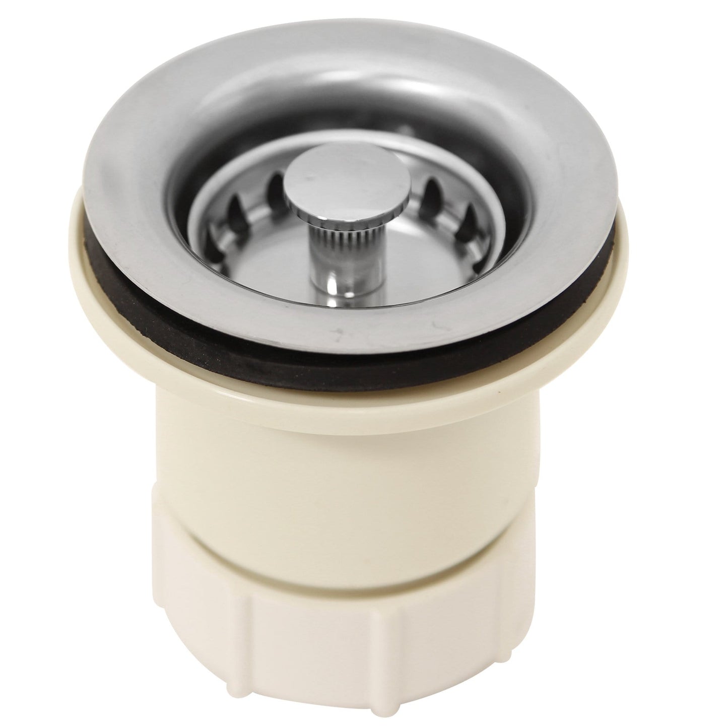 Nantucket Junior Duo Bar Sink Drain In Stainless Steel - NS-403SS premium 304 stainless steel construction.
