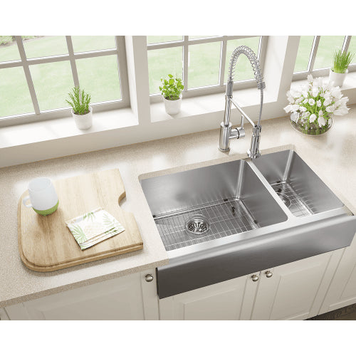 Polaris 32" Farmhouse Offset Sink - PL704