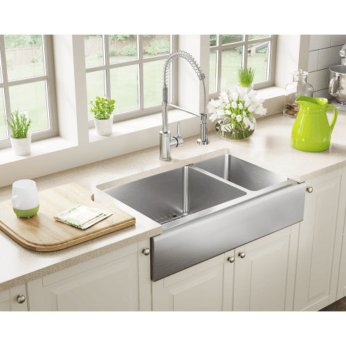 Polaris 32" Farmhouse Offset Sink - PL704