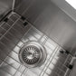 ZLINE Niseko Farmhouse 36" Undermount Double Bowl Sink in Stainless Steel (SA50D-36)