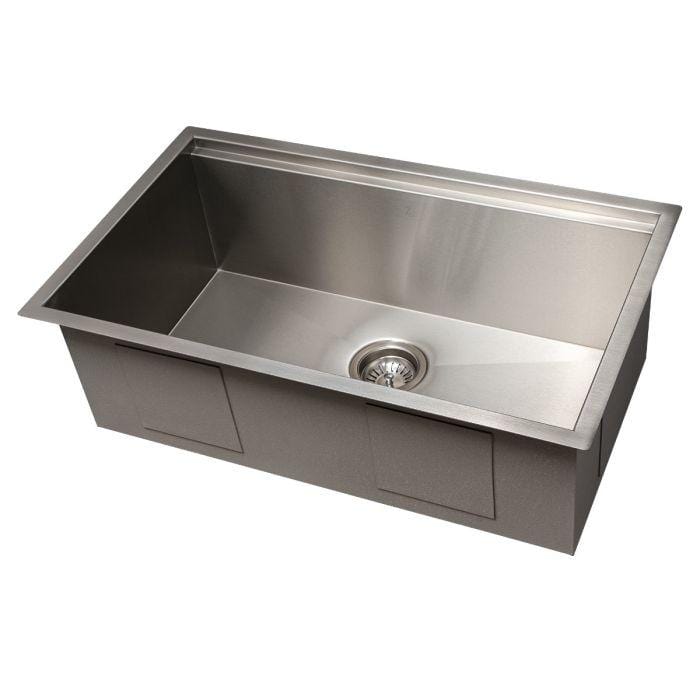 ZLINE Garmisch 30" Undermount Single Bowl Sink in Stainless Steel with Accessories (SLS-30)