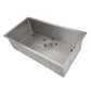 ZLINE Meribel 36" Undermount Single Bowl Sink in Stainless Steel (SRS-36)