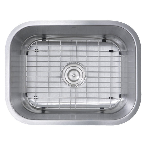 Nantucket 23 Small Rectangle Single Bowl Undermount Stainless Steel Kitchen Sink - NS09i-16
