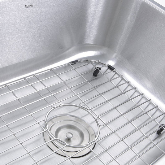 Nantucket 23" Small Rectangle Single Bowl Undermount Stainless Steel Kitchen Sink - NS09i-16