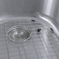 Nantucket 31.5" 70/30 Double Bowl Undermount Stainless Steel Kitchen Sink, 16 Gauge - NS3121-16 - Manor House Sinks