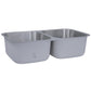 Nantucket 32.5" Double Bowl Equal Undermount Stainless Steel Kitchen Sink, 16 Gauge - NS10i-16