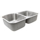 Nantucket 32" 60/40 Double bowl Undermount Stainless Steel Kitchen Sink, 18 Gauge - NS6040-18