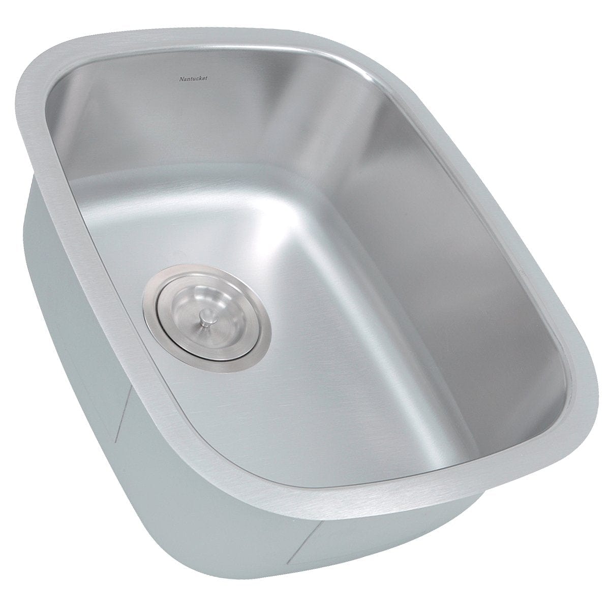 Nantucket Rectangle Undermount Stainless Steel Bar/Prep Sink, 18 Gauge - NS20 showcasing its sleek design and polished finish.