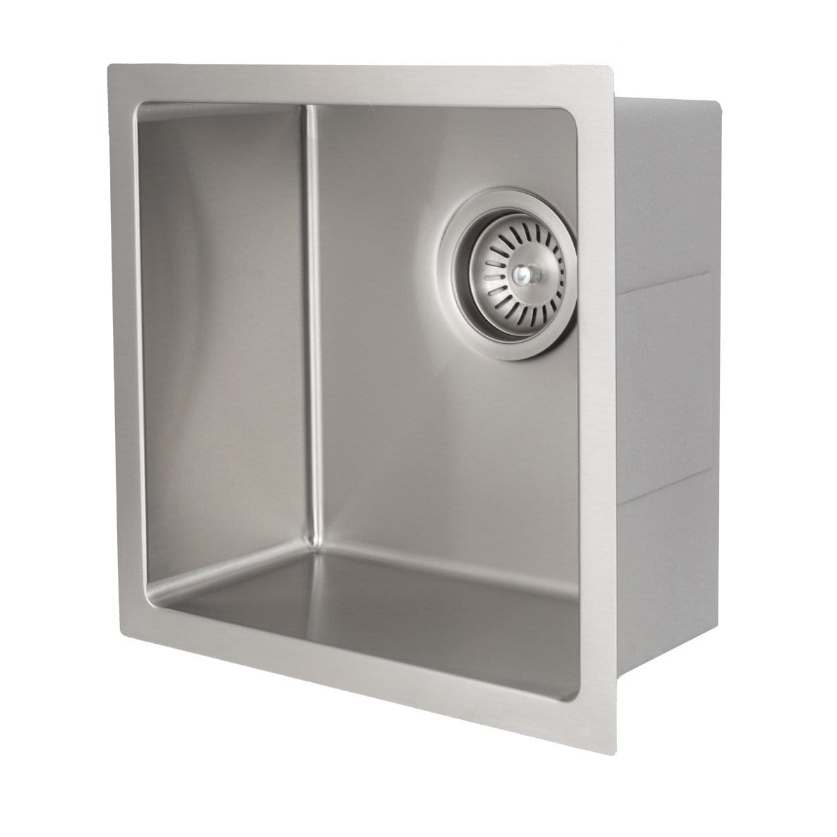 ZLINE Boreal 15" Undermount Single Bowl Bar Sink in Stainless Steel (SUS-15) showcasing premium stainless steel construction.