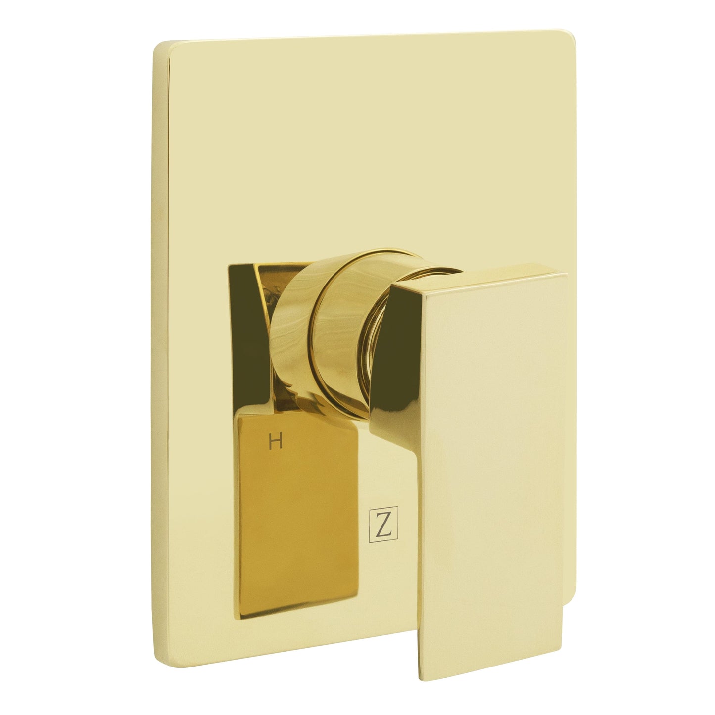 ZLINE Bliss Shower Faucet (BLS-SHF-PG) in polished gold finish, showcasing German engineering excellence.