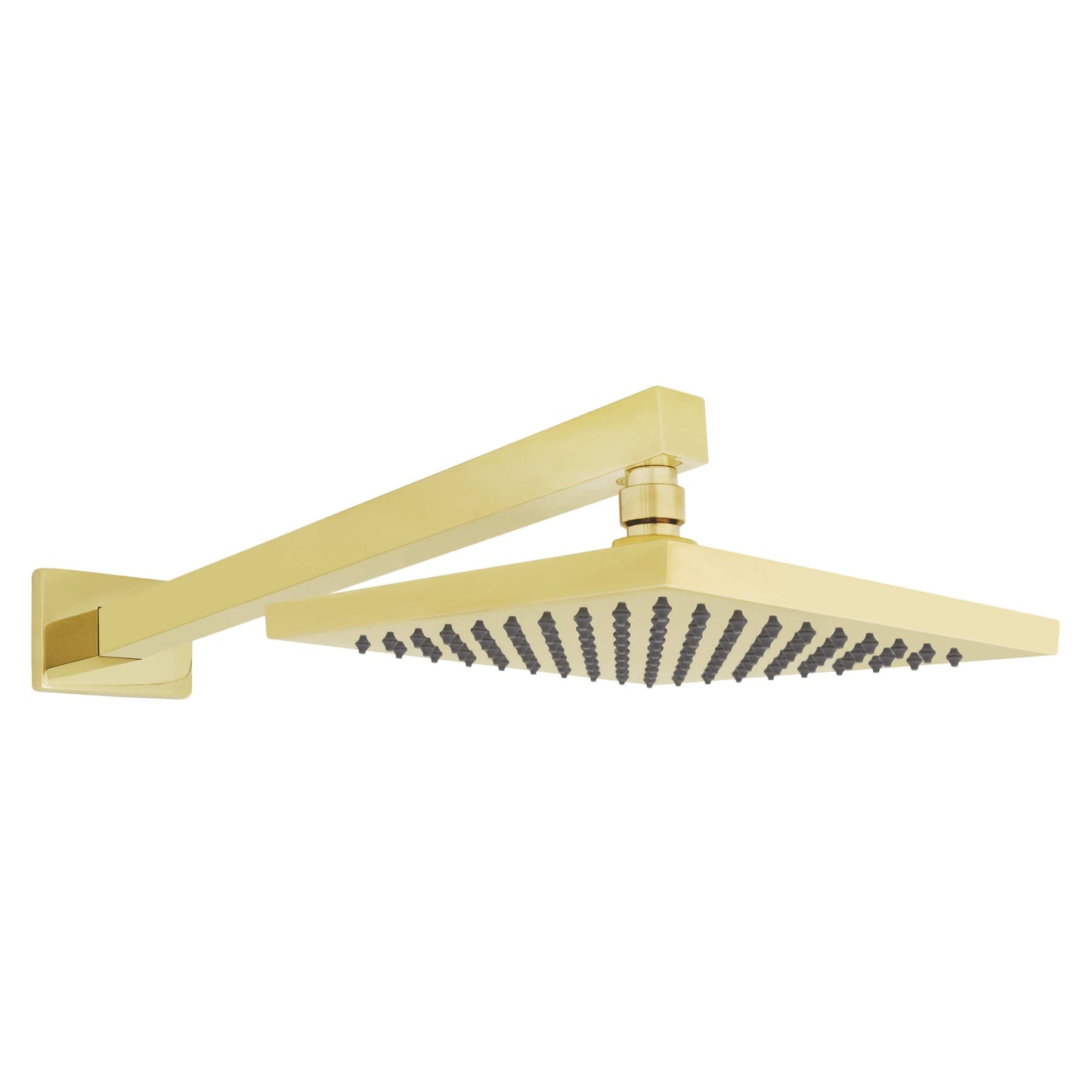 ZLINE Bliss Shower Faucet (BLS-SHF-PG) in polished gold with a modern square showerhead design.