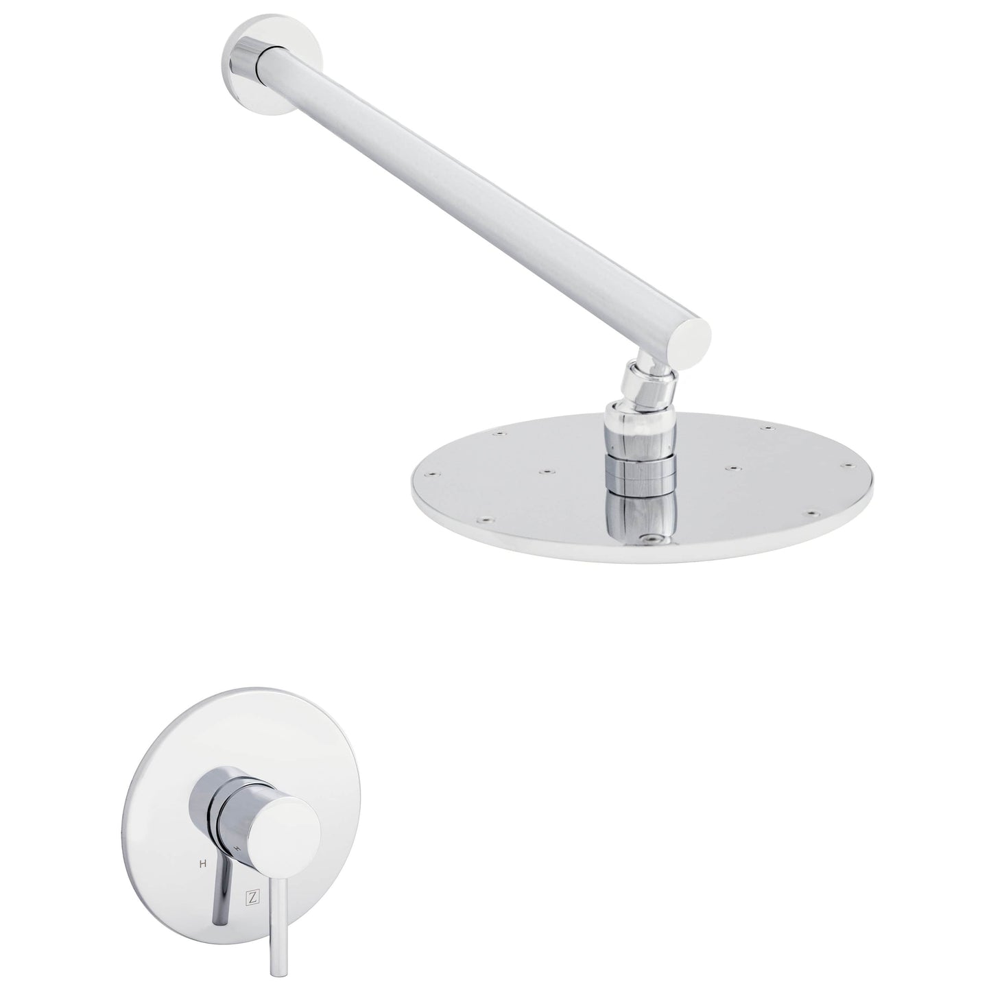 ZLINE El Dorado Shower Faucet wall-mounted with contemporary design and premium chrome finish.