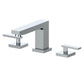 ZLINE Crystal Bay Bath Faucet with minimalist design and chrome finish for modern bathrooms.