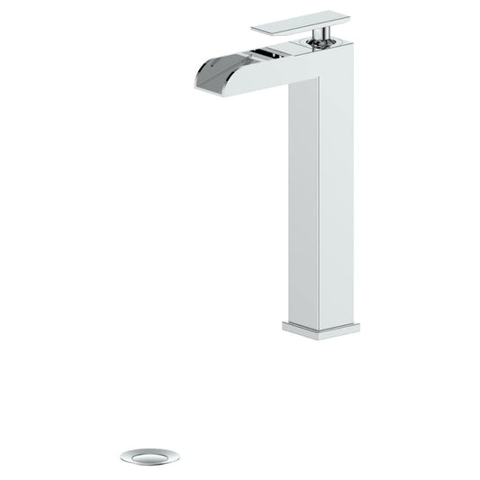 ZLINE Eagle Falls Bath Faucet featuring elevated waterfall design for a natural flow aesthetic.
