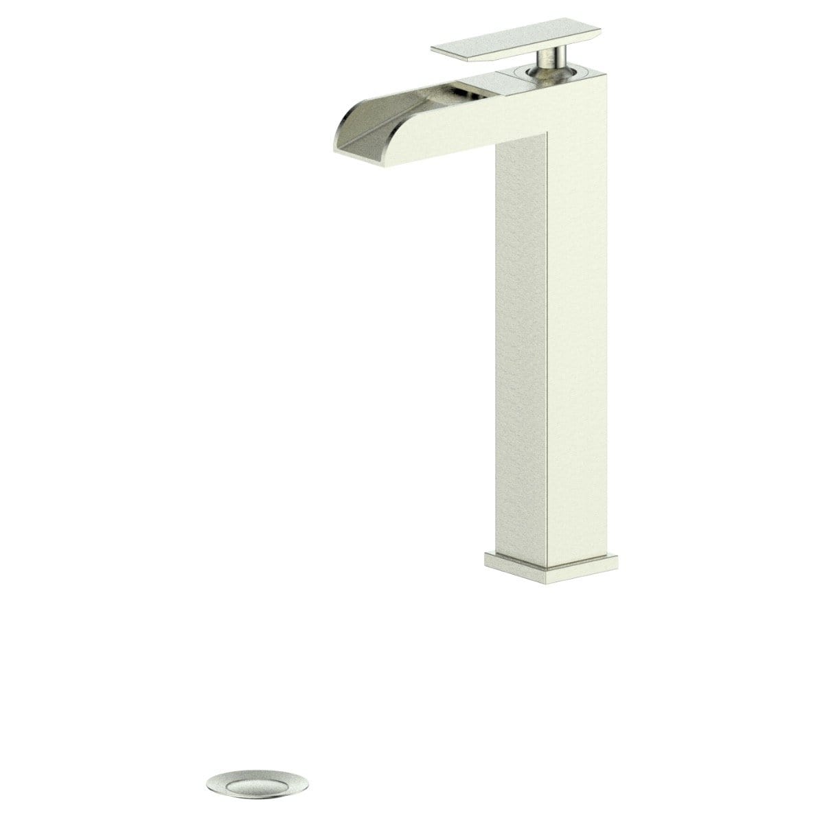 ZLINE Eagle Falls Bath Faucet showcasing elegant elevated waterfall design in a sleek chrome finish.