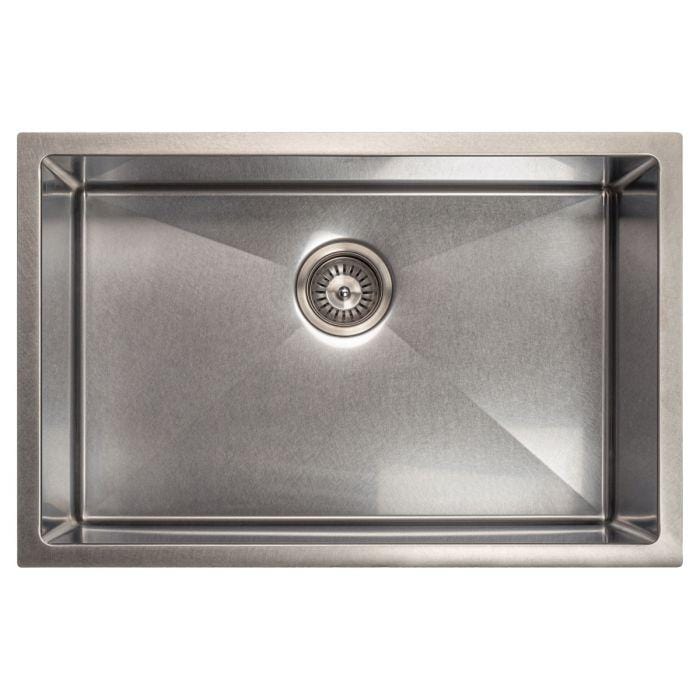 ZLINE Meribel 27" DuraSnow® Undermount Kitchen Sink SRS-27S, showcasing sleek stainless steel design.