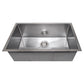 ZLINE Meribel 30" Undermount Single Bowl Sink in DuraSnow® Stainless Steel (SRS-30S)