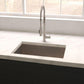 ZLINE Meribel 33" Undermount Single Bowl Sink in DuraSnow® Stainless Steel (SRS-33S)