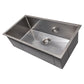ZLINE Meribel 33" Undermount Single Bowl Sink in DuraSnow® Stainless Steel (SRS-33S)