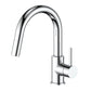 ZLINE Dante Chrome Compact Kitchen Faucet DNT-KF-CH with innovative design and ZSpray technology for superior cleaning.