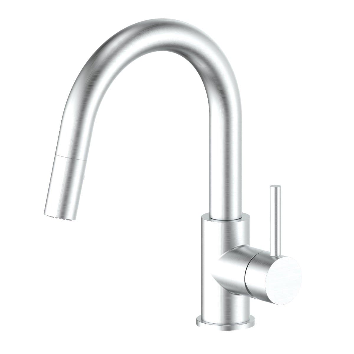 ZLINE Dante Chrome Compact Kitchen Faucet DNT-KF-CH with innovative design and sleek chrome finish.