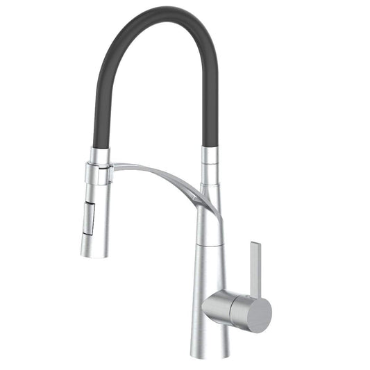 ZLINE Da Vinci Brushed Nickel Kitchen Faucet DAV-KF-BN showcasing modern design and functionality.